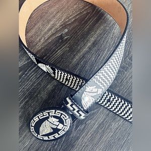 Handmade mens belt